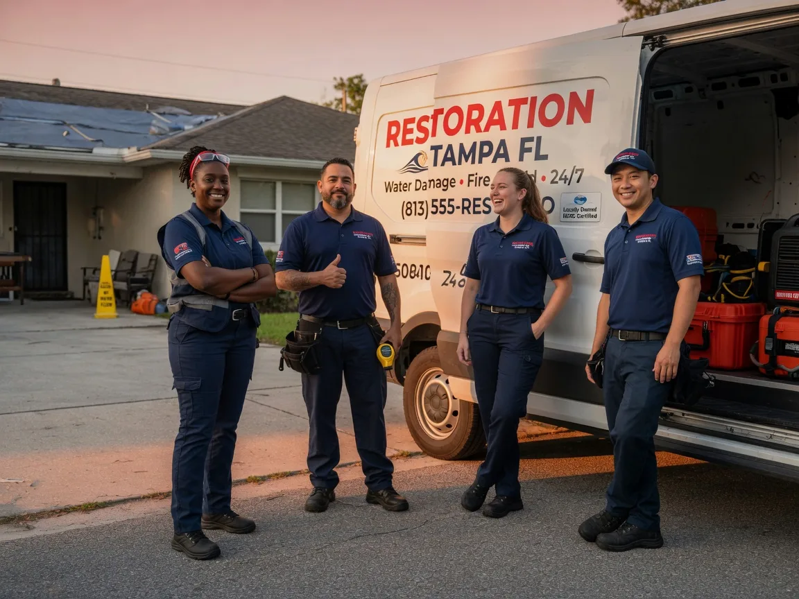 Water Damage Restoration company in Pineland, TX